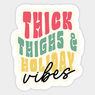 Holiday Wishes Text Sticker